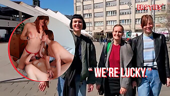 German Nymphs Explore Lesbian Passion During Spring Break