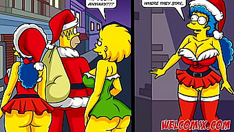 Un Hentai Simpsons Avec Une Touche Taboue: Le Mari Fait Don De Sa Femme Aux Sans-Abri À Noël